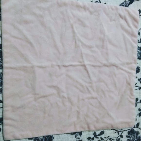 Ticche and Bea pink minky lovey fleece dots - Picture 2 of 3